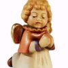 Dolfi Catalogo Angelo Cm 10 (3,9 Inch) Presepe Aurora Baby Colori Ad Olio In Legno Val Gardena Con Calamita Wooden Crucifixes