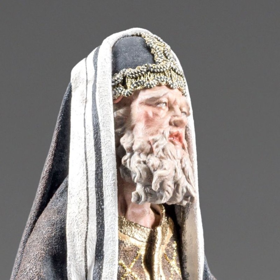 Original Heide Catalogo Sommo Sacerdote Sull\\\\\\\\'Asino 14 Cm (5,5 Inch) Presepe Vestito Immanuel Stile Orientale Statua In Legno Val Gardena Abiti In Stoffa Collectible Nativity Sets & 38 Sizes