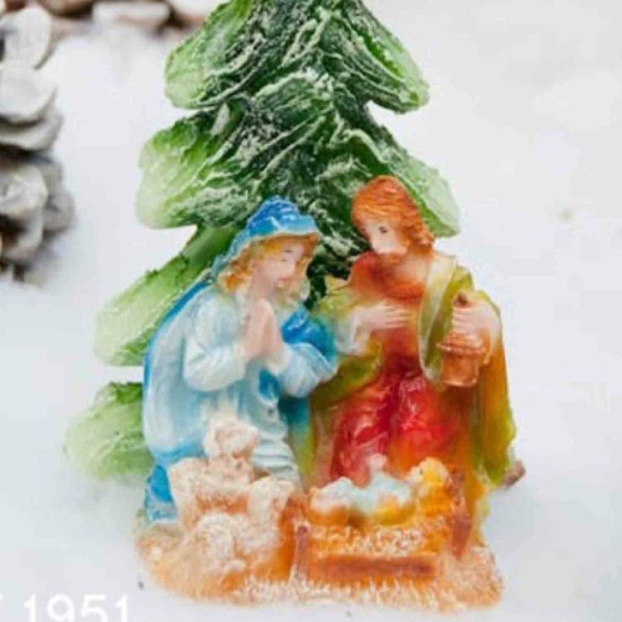 Antica Cereria Italiana - Ceri natalizi Candela Di Natale Presepe, Piccola Collectible Nativity Sets & 38 Sizes