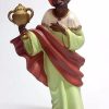 Pellegrini Catalogo Presepi Baldassarre Re Magio Moro Cm 16 (6,3 Inch) Presepe Pellegrini Colorato Statua In Plastica Pvc Arabo Tradizionale Piccolo Per Interno Esterno Wooden Crucifixes