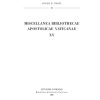 Biblioteca Apostolica Vaticana Catalogo Miscellanea Bibliothecae Apostolicae Vaticanae (Xv) Books In Latin & Catalog