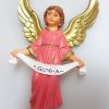 Pellegrini Catalogo Presepi Angelo Gloria Cm 12 (4,7 Inch) Presepe Pellegrini Colorato Statua In Plastica Pvc Arabo Tradizionale Piccolo Per Interno Esterno Wooden Crucifixes