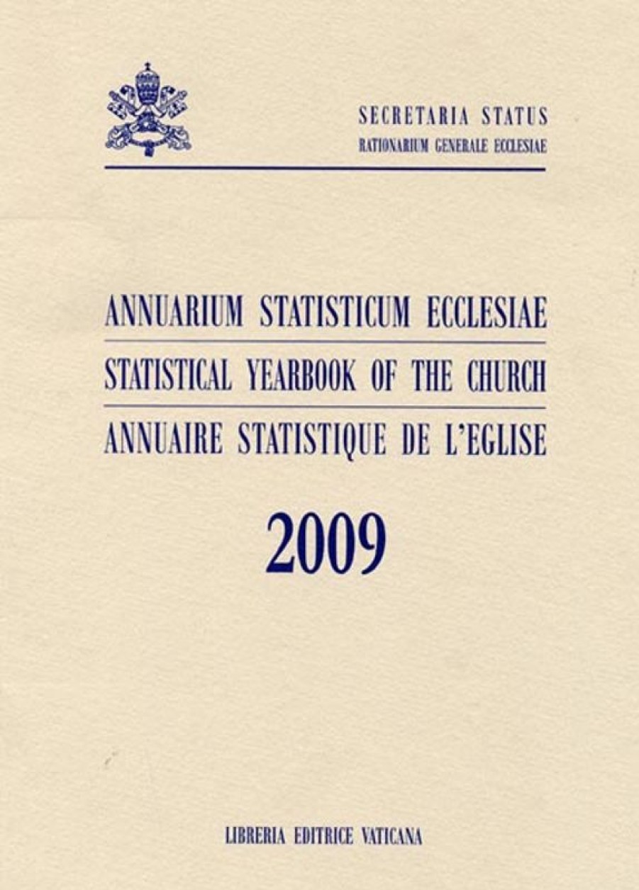 Libreria Editrice Vaticana - Catalogo e Novità Annuaire Statistique De L\\\\\\\\' Eglise 2009 Livres Religieux Catholiques