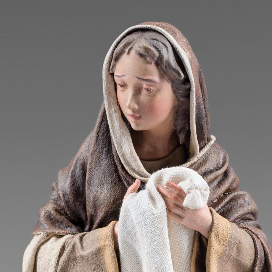 Original Heide Catalogo Veronica Asciuga Il Volto Di Gesu 10 Cm (3,9 Inch) Presepe Vestito Immanuel Stile Orientale Statue In Legno Val Gardena Abiti In Stoffa Collectible Nativity Sets & 38 Sizes