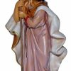 Euro Marchi Catalogo San Giuseppe Cm 20 (8 Inch) Lux Presepe Euromarchi In Plastica Pvc Per Esterno Tinto Legno Stile Tradizionale Angels Statues