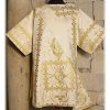 Confezioni e Ricami 1926 - Paramenti Sacri su Misura Tunicella Ricamo Diretto Shantung Catholic Priest & Liturgical Vestments