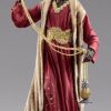 Original Heide Catalogo Baldassarre Re Magio Moro Cm 14 (5,5 Inch) Presepe Vestito Hannah Orient Statua In Legno Val Gardena Abiti In Tessuto Wooden Crucifixes