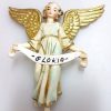 Pellegrini Catalogo Presepi Angelo Gloria Cm 11 (4,3 Inch) Presepe Pellegrini Effetto Porcellana Statua In Plastica Pvc Arabo Tradizionale Piccolo Per Interno Esterno Wooden Crucifixes