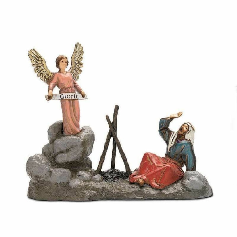 Moranduzzo Presepi Gruppo Annunciazione Cm 10 (3,9 Inch) Presepe Landi Moranduzzo In Pvc Stile Arabo Wall Crucifixes