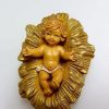 Pellegrini Catalogo Presepi Gesu Bambino In Culla Cm 6 (2,4 Inch) Presepe Pellegrini Tinto Legno Statua In Plastica Pvc Arabo Tradizionale Piccolo Per Interno Esterno Angels Statues