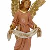 Euro Marchi Catalogo Angelo Gloria Cm 30 (12 Inch) Lux Presepe Euromarchi In Plastica Pvc Per Esterno Tinto Legno Stile Tradizionale Wooden Crucifixes