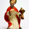 Pellegrini Catalogo Presepi Melchiorre Re Magio Mulatto Cm 6 (2,4 Inch) Presepe Pellegrini Colorato Statua In Plastica Pvc Arabo Tradizionale Piccolo Per Interno Esterno Wooden Crucifixes