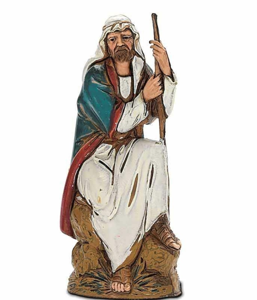 Moranduzzo Presepi Guardiano Seduto Cm 10 (3,9 Inch) Presepe Landi Moranduzzo In Pvc Stile Arabo Wall Crucifixes