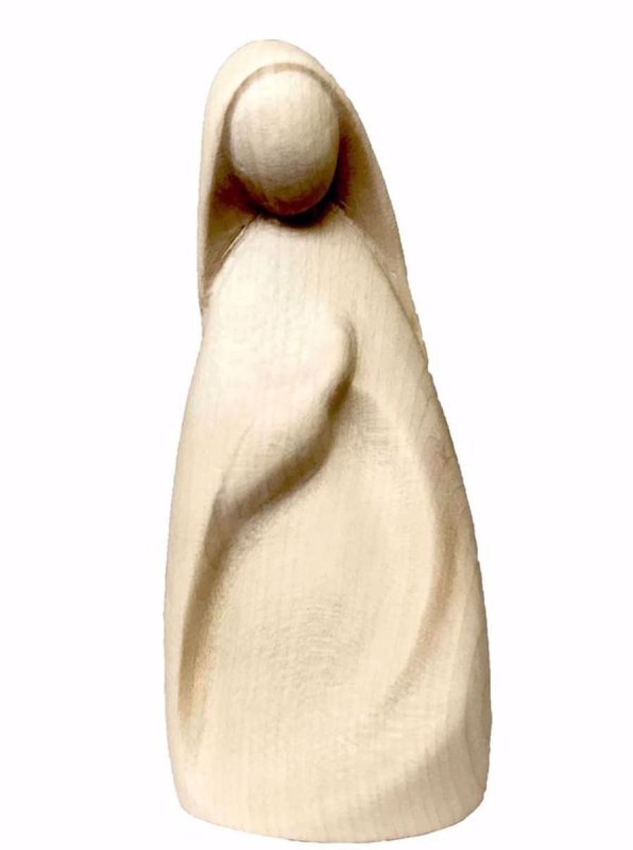 Dolfi Catalogo Maria Cm 8 (3,1 Inch) Presepe Stella Stile Moderno Colore Naturale In Legno Val Gardena Blessed Virgin Mary Statues