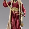 Original Heide Catalogo Baldassarre Re Magio Moro Cm 30 (11,8 Inch) Presepe Vestito Hannah Orient Statua In Legno Val Gardena Abiti In Tessuto Wooden Crucifixes