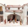 Diorami e Presepi Presepe Completo Con Capanna E 16 Statuine In Stile Popolare 6 Cm Collectible Nativity Sets & 38 Sizes