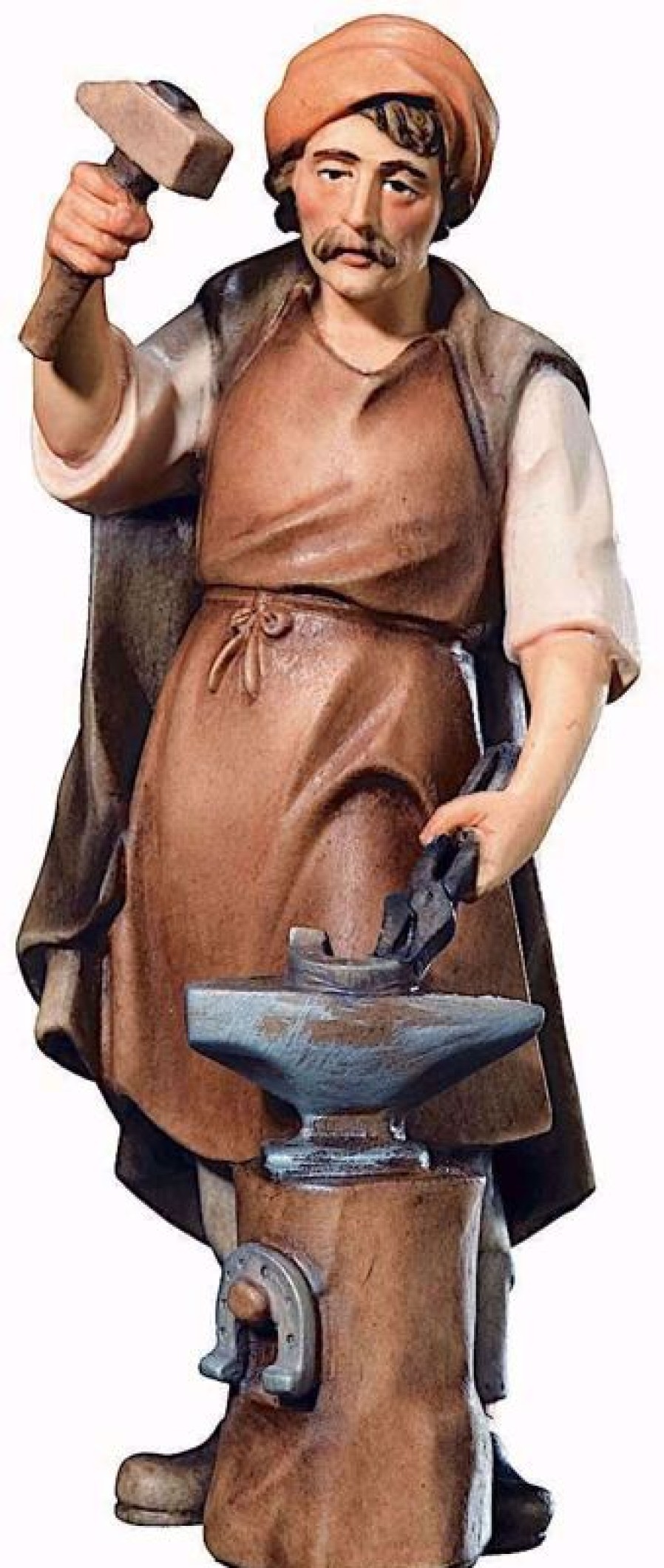 Dolfi Catalogo Fabbro Cm 8 (3,1 Inch) Presepe Raffaello Stile Classico Colori Ad Olio In Legno Val Gardena Wall Crucifixes