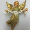 Pellegrini Catalogo Presepi Angelo Gloria Cm 8 (3,1 Inch) Presepe Pellegrini Tinto Legno Statua In Plastica Pvc Arabo Tradizionale Piccolo Per Interno Esterno Wooden Crucifixes