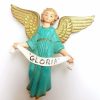 Pellegrini Catalogo Presepi Angelo Gloria Cm 11 (4,3 Inch) Presepe Pellegrini Colorato Statua In Plastica Pvc Arabo Tradizionale Piccolo Per Interno Esterno Wooden Crucifixes