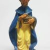 Pellegrini Catalogo Presepi Melchiorre Re Magio Mulatto Cm 8 (3,1 Inch) Presepe Pellegrini Colorato Statua In Plastica Pvc Arabo Tradizionale Piccolo Per Interno Esterno Wooden Crucifixes