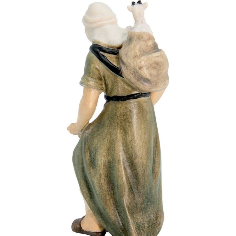 Dolfi Catalogo Pastore Cm 12 (4,7 Inch) Presepe Matteo Stile Orientale Colori Ad Olio In Legno Val Gardena Wall Crucifixes