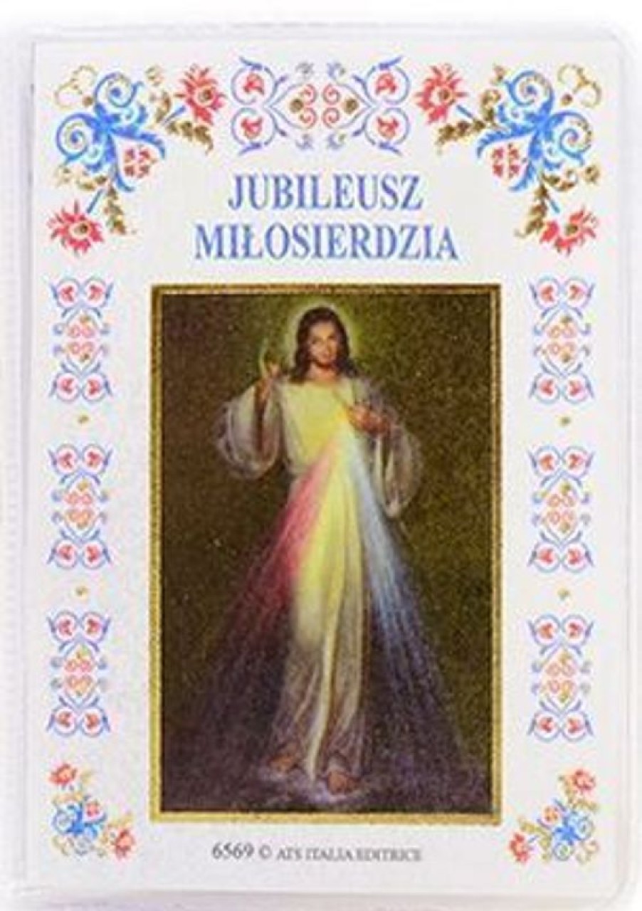 ATS Italia Editrice Die Novene Der Gottlichen Armherzigkeit - Halter Mit Buch Und Rosenkranz Holy Water Fonts