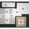 Confezioni e Ricami 1926 - Paramenti Sacri su Misura Servizio Santa Messa Set Completo 5 Pezzi Ricamato Terital Di Cotone E Raso Bianco Altar Cloths