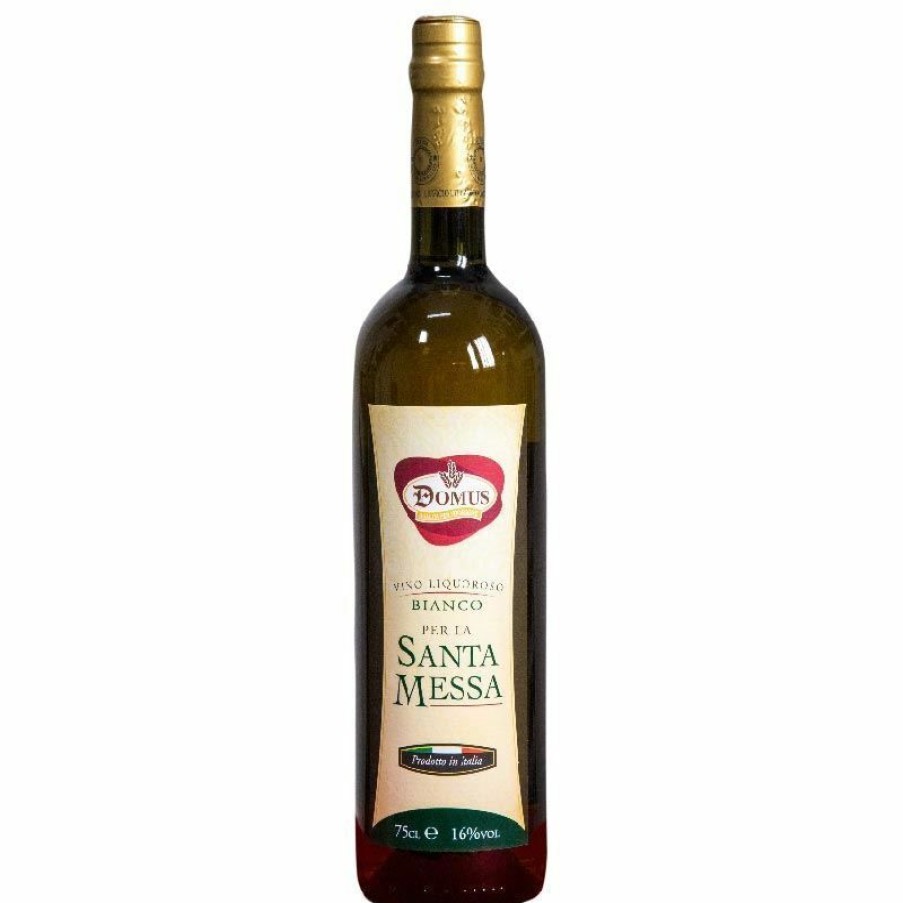 Ostificio Domus - Ostie e Particole Vino Da Messa Bianco Domus 75 Cl Mass Consumables