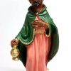 Pellegrini Catalogo Presepi Baldassarre Re Magio Moro Cm 10 (3,9 Inch) Presepe Pellegrini Colorato Statua In Plastica Pvc Arabo Tradizionale Piccolo Per Interno Esterno Wooden Crucifixes