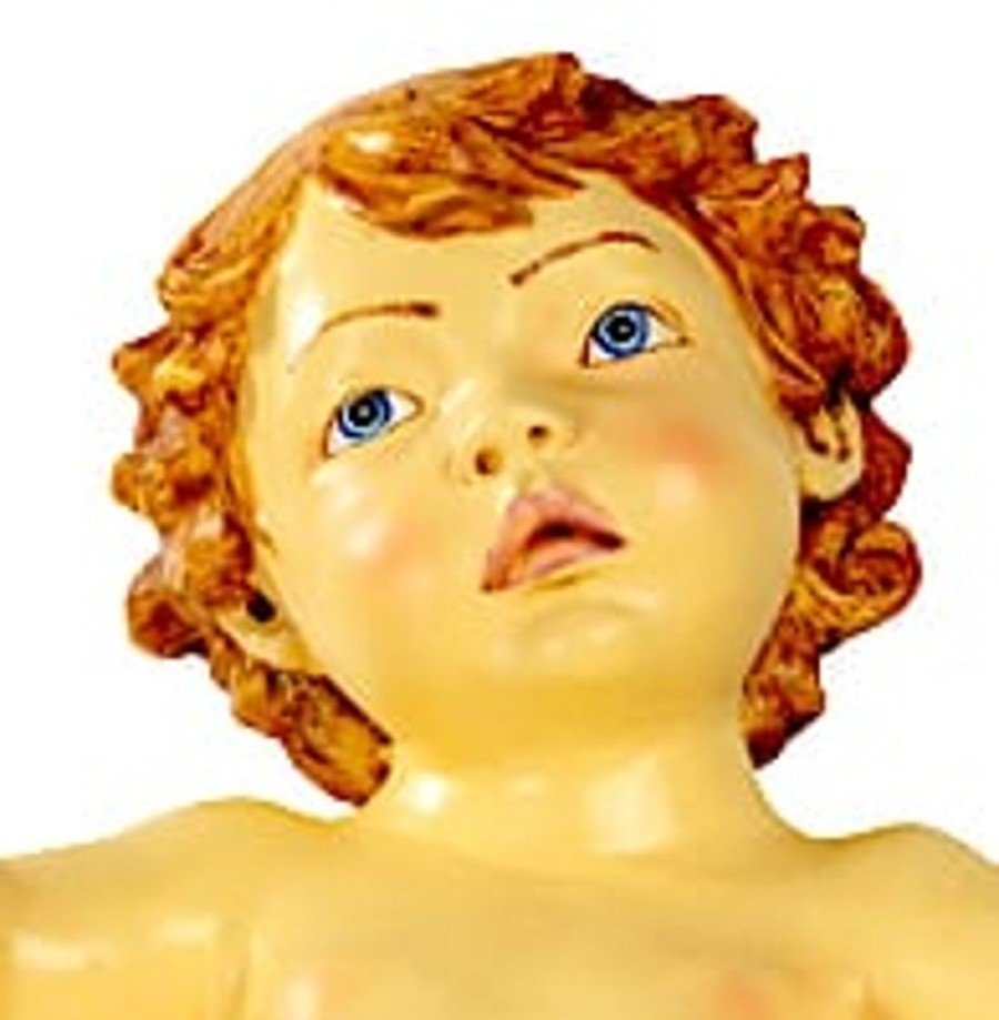 Fontanini Catalogo Gesu Bambino A Braccia Aperte Cm 180 (70 Inch) Presepe Fontanini Statua Per Esterno In Resina Dipinta A Mano Aggiungi Vernice Speciale Per Uso In Esterno Wooden Crucifixes