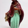 Pellegrini Catalogo Presepi Baldassarre Re Magio Moro Cm 12 (4,7 Inch) Presepe Pellegrini Colorato Statua In Plastica Pvc Arabo Tradizionale Piccolo Per Interno Esterno Wooden Crucifixes