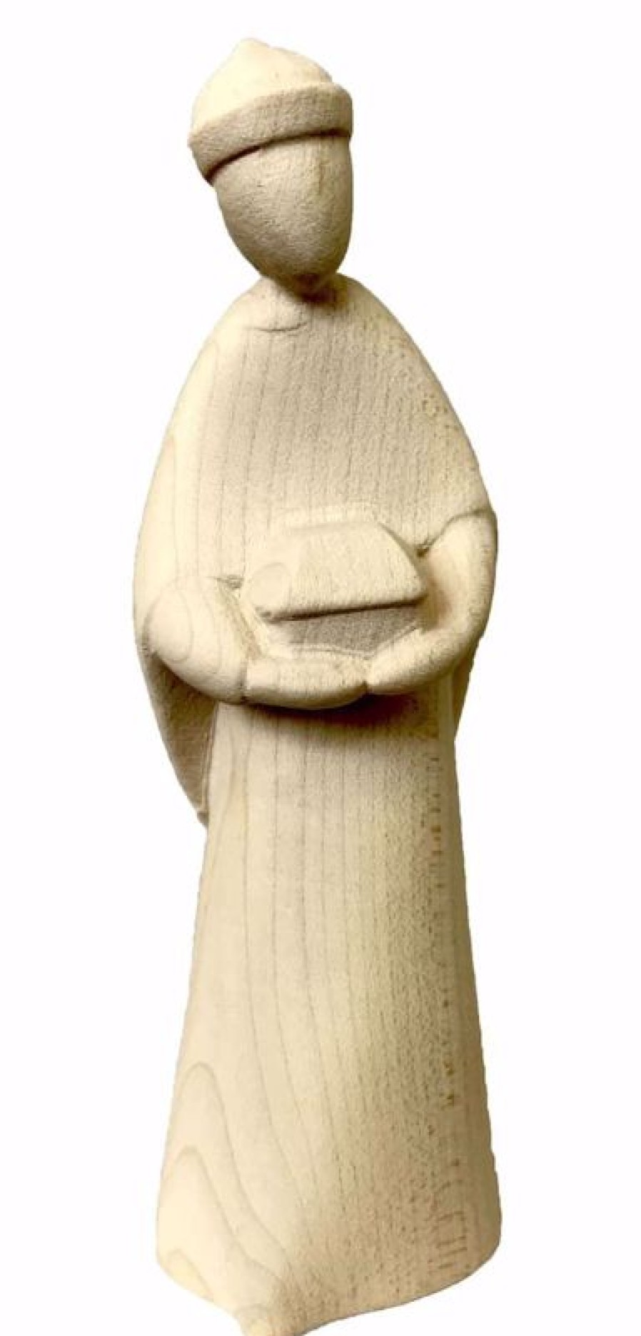 Dolfi Catalogo Baldassarre Re Magio Moro Cm 16 (6,3 Inch) Presepe Stella Stile Moderno Colore Naturale In Legno Val Gardena Blessed Virgin Mary Statues