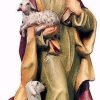 Dolfi Catalogo Pastore Con Pecora Cm 13 (5,1 Inch) Presepe Raffaello Stile Classico Colori Ad Olio In Legno Val Gardena Wall Crucifixes