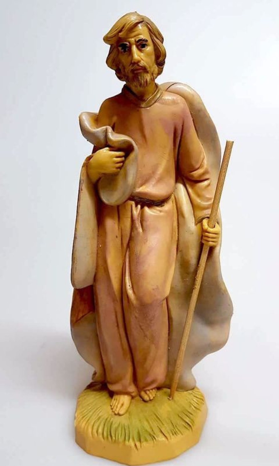 Pellegrini Catalogo Presepi San Giuseppe Cm 20 (7,9 Inch) Presepe Pellegrini Tinto Legno Statua In Plastica Pvc Arabo Tradizionale Piccolo Per Interno Esterno Angels Statues