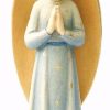 Dolfi Catalogo Angelo Gloria Cm 10 (3,9 Inch) Presepe Leonardo Stile Arabo Tradizionale Colori Ad Olio In Legno Val Gardena Blessed Virgin Mary Statues