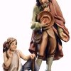 Dolfi Catalogo Pastore Con Ragazzo Cm 13 (5,1 Inch) Presepe Raffaello Stile Classico Colori Ad Olio In Legno Val Gardena Wall Crucifixes