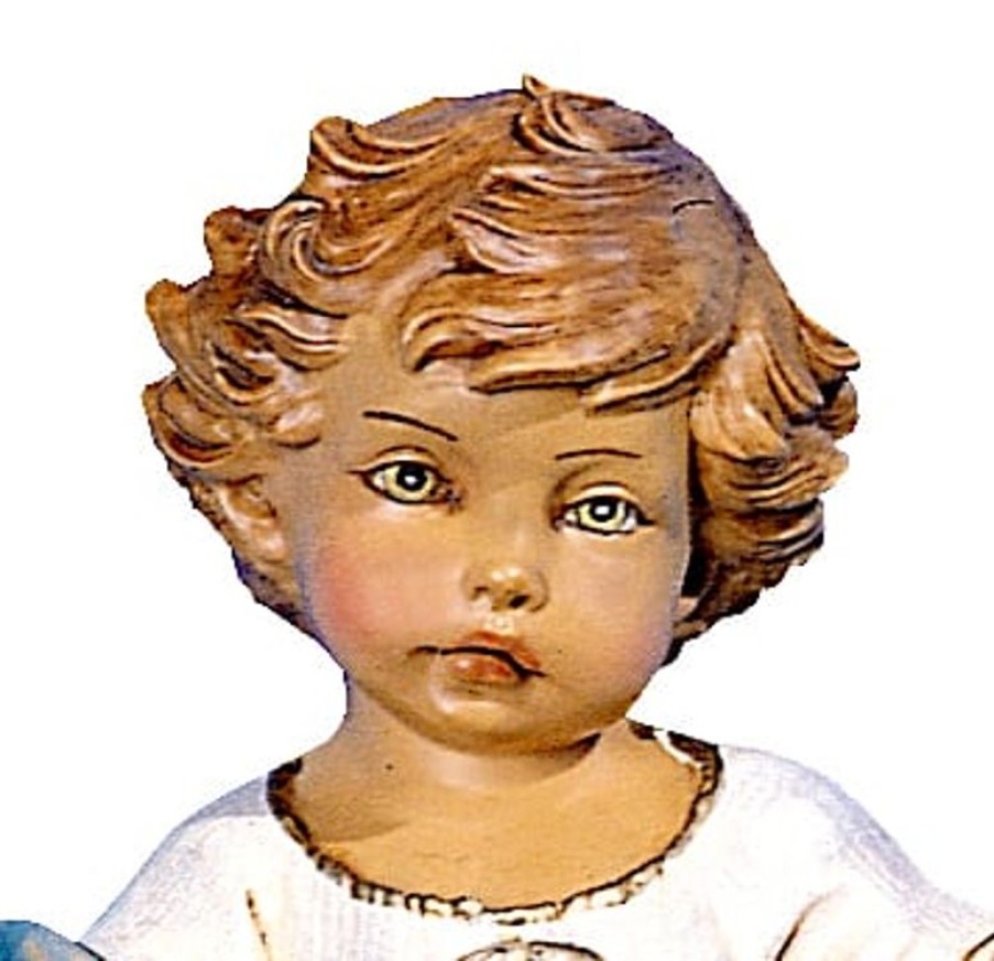 Fontanini Catalogo Gesu Bambino Cm 52 (20 Inch) Presepe Fontanini Statua Per Esterno In Resina Dipinta A Mano Aggiungi Vernice Speciale Per Uso In Esterno Wall Crucifixes