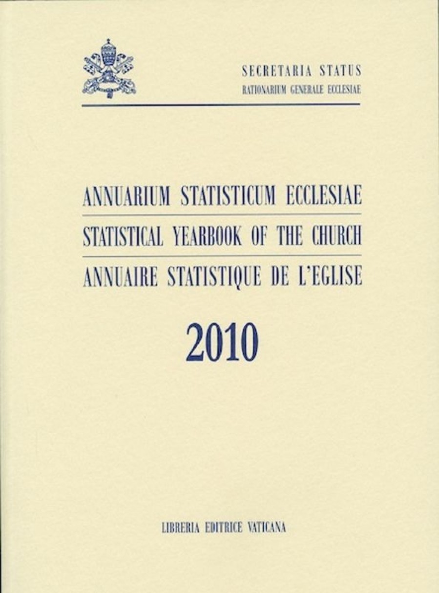 Libreria Editrice Vaticana - Catalogo e Novità Annuaire Statistique De L\\\\\\\\' Eglise 2010 Livres Religieux Catholiques