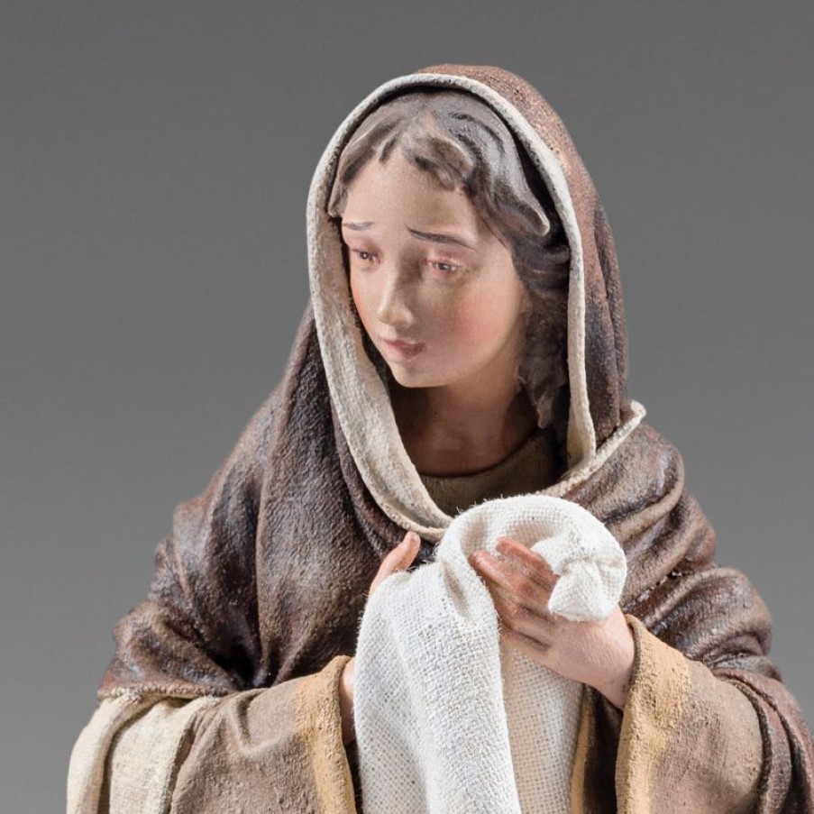 Original Heide Catalogo Veronica Asciuga Il Volto Di Gesu 30 Cm (11,8 Inch) Presepe Vestito Immanuel Stile Orientale Statue In Legno Val Gardena Abiti In Stoffa Collectible Nativity Sets & 38 Sizes