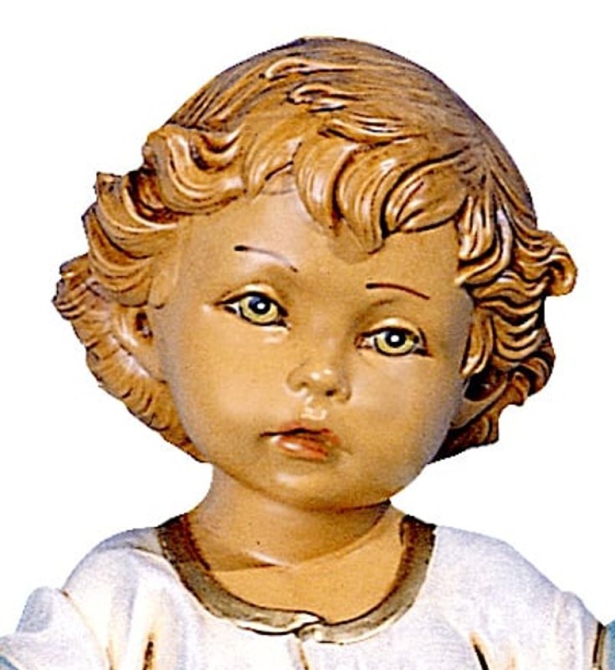 Fontanini Catalogo Gesu Bambino Cm 65 (27 Inch) Presepe Fontanini Statua Per Esterno In Resina Dipinta A Mano Aggiungi Vernice Speciale Per Uso In Esterno Wall Crucifixes