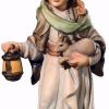 Dolfi Catalogo Pastore Con Lanterna E Lepre Cm 8 (3,1 Inch) Presepe Matteo Stile Orientale Colori Ad Olio In Legno Val Gardena Wall Crucifixes