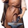 Dolfi Catalogo Fabbro Cm 10 (3,9 Inch) Presepe Raffaello Stile Classico Colori Ad Olio In Legno Val Gardena Wall Crucifixes