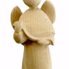 Dolfi Catalogo Angelo Cm 8 (3,1 Inch) Presepe Stella Stile Moderno Colore Naturale In Legno Val Gardena Blessed Virgin Mary Statues