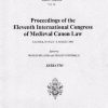 Biblioteca Apostolica Vaticana Catalogo Proceedings Of The Eleventh International Congress Of Medieval Canon Law : Catania, 30 July - 6 August 2000 Manlio Bellomo, Orazio Condorelli Catholic & Religious Books