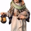 Dolfi Catalogo Pastore Con Lanterna E Lepre Cm 10 (3,9 Inch) Presepe Matteo Stile Orientale Colori Ad Olio In Legno Val Gardena Wall Crucifixes