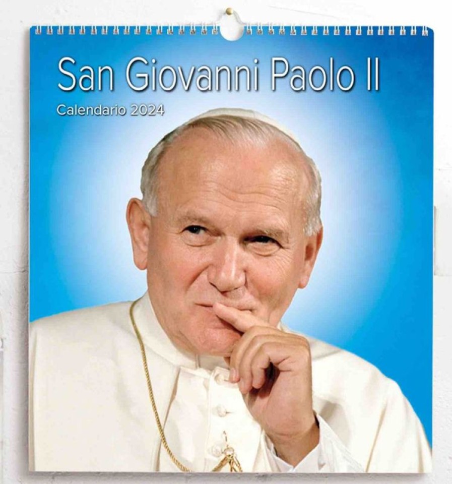 Editrice Millennium St. Johannes Paul Ii Papst Wand-Kalender 2024 Cm 31X33 16 Monate Collectible Nativity Sets & 38 Sizes