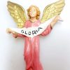 Pellegrini Catalogo Presepi Angelo Gloria Cm 6 (2,4 Inch) Presepe Pellegrini Colorato Statua In Plastica Pvc Arabo Tradizionale Piccolo Per Interno Esterno Wooden Crucifixes