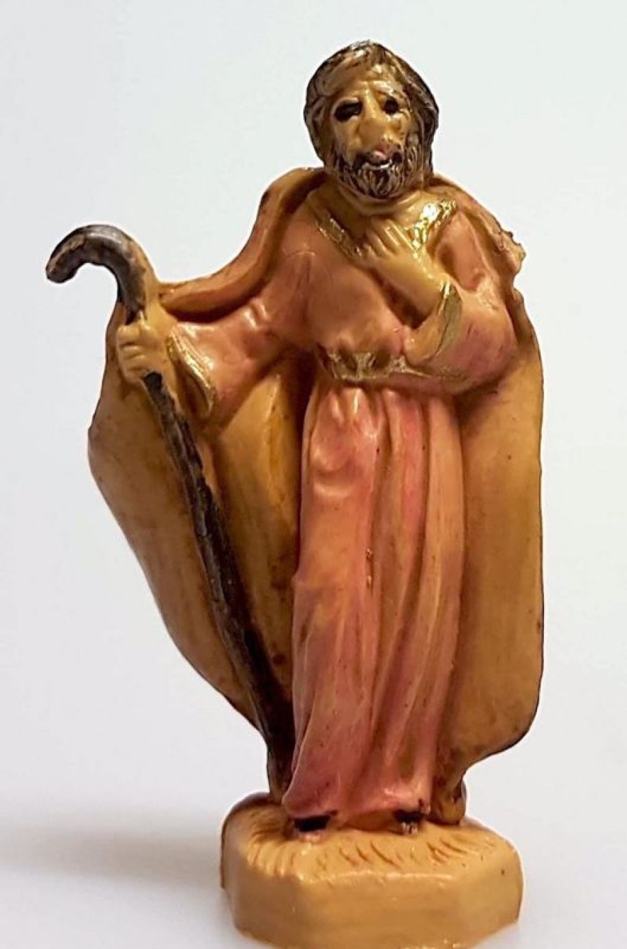 Pellegrini Catalogo Presepi San Giuseppe Cm 4 (1,6 Inch) Presepe Pellegrini Tinto Legno Statua In Plastica Pvc Arabo Tradizionale Piccolo Per Interno Esterno Angels Statues