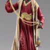 Original Heide Catalogo Baldassarre Re Magio Moro Cm 12 (4,7 Inch) Presepe Vestito Hannah Alpin Statua In Legno Val Gardena Abiti In Tessuto Wooden Crucifixes