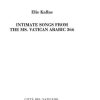 Biblioteca Apostolica Vaticana Catalogo Intimate Songs From The Ms. Vatican Arabic 366 Elie Kallas Catholic & Religious Books